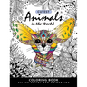 Cutest Animals in the World Coloring book: Stress-relief Coloring Book For Grown-ups, Adults (Sloth, Arctic Fox, Wombat, Alpaca and Friend)