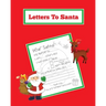 Letters To Santa: Blank Letter Templates To Write To Santa Claus For The Holiday, Writing Christmas Gift Wish List For Kids & Children, Journal, Noteb
