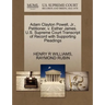 Adam Clayton Powell, Jr., Petitioner, V. Esther James. U.S. Supreme Court Transcript of Record with Supporting Pleadings