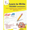 Learn to Write TELUGU CONSONANTS: Telugu Varnamala (consonants) Words TELUGU CONSONANTS Letter Tracing Workbook with English Translations and Pictures