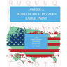 America: Puzzle Activity Book for Teens and Adults: Large Print