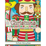 Christmas Large Print Coloring Book For Adults: Simple and Easy Large Print Adult Coloring Book of Christmas Scenes and Designs: Santa, Presents, Chri