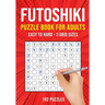 Futoshiki Puzzle Book for Adults: 192 Japanese Math Logic Puzzles Easy to Hard