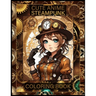 Cute Anime Steampunk Coloring Book
