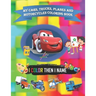 My cars, trucks, planes and motorcycles coloring book: 8x11 inch (21.59x27.94 cm) with 33 pages and glossy cover coloring book for kids toddlers
