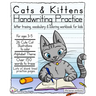 Cats & Kittens Handwriting Practice: Letter tracing, Vocabulary and Coloring Workbook for Kids