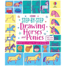 Step-By-Step Drawing Horses and Ponies