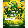 3 Washington SBA Grade 4 Math Practice Tests: Full-Length Test Prep with Detailed Answer Explanations