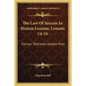 The Law Of Success In Sixteen Lessons, Lessons 14-16: Failure, Tolerance, Golden Rule
