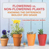 Flowering vs. Non-Flowering Plants: Knowing the Difference - Biology 3rd Grade Children's Biology Books