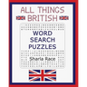 All Things British Word Search Puzzles