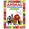 Animal Colouring Book for Kids with The Learning Bugs Vol.2: Fun Children's Colouring Book for Toddlers & Kids Ages 3-8 with 50 Pages to Colour & Lear