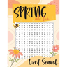 Spring Into Fun Word Search: A Spring Themed Word Find Puzzle Book, Large Print Easter Puzzle for Adults and Teens