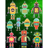 Robots Sticker Album For Boys: 100 Plus Pages For PERMANENT Sticker Collection, Activity Book For Boys - 8.5 by 11