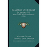 Remarks On Forest Scenery V1: And Other Woodland Views (1834)