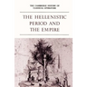 The Cambridge History of Classical Literature: Volume 1, Greek Literature, Part 4, the Hellenistic Period and the Empire