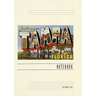 Vintage Lined Notebook Greetings from Tampa, Florida