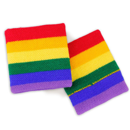 Rainbow Gay Pride Sport Sweat Bands by Fundraising For A Cause