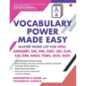 Vocabulary Power Made Easy: Master Word List for UPSC, Judiciary, SSC, PSC, CUET CAT, CLA T, SAT, GRE, GMAT, TOE FL, IELTS, GATE