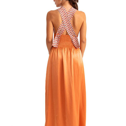 Rory Criss Cross Maxi Dress by Ladiesse