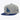 [HS9457-LADGREY] MENS MITCHELL & NESS MLB MELT STITCH SNAPBACK DODGERS by SNEAKAR