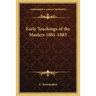 Early Teachings of the Masters 1881-1883
