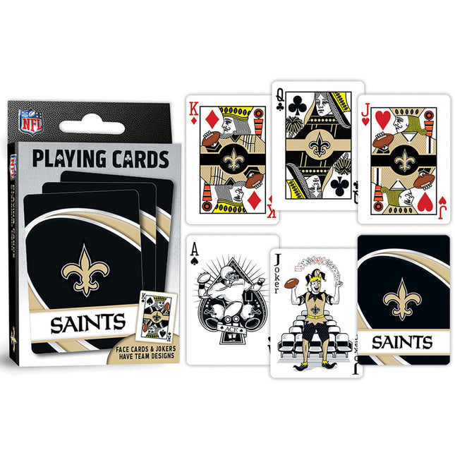 New Orleans Saints Playing Cards - 54 Card Deck by MasterPieces Puzzle Company INC