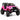 12V Kids Remote Control Riding Truck Car with LED Lights-Pink