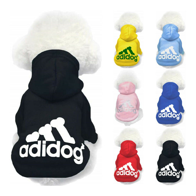 Dog Hoodie 2 Legs Jumpsuit Puppy Hoodies Coat Sweatshirt Sports Outfits by Js House