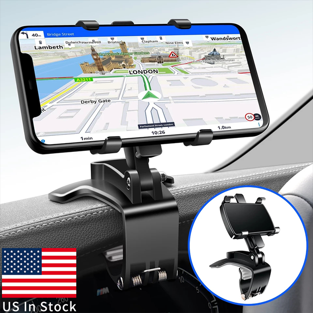 Spida Mount 360° Universal Cell Phone Car Dashboard Holder Stand Bracket Clip #ns23 _mkpt by Js House