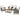 5 Pieces Patio Rattan Furniture Set Cushioned Sofa Armrest Wooden Tabletop-Off White