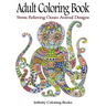 Adult Coloring Book: Stress Relieving Ocean Animal Designs