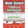 Christmas word search books for adults large print: Christian Christmas word search puzzle books for adults hard