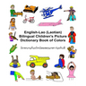 English-Lao (Laotian) Bilingual Children's Picture Dictionary Book of Colors