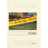 Vintage Lined Notebook Greetings from Anchorage