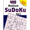 400 Medium SuDoKu Vol 1