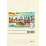 Vintage Lined Notebook Greetings from Daytona Beach, Florida