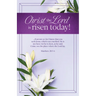 Easter Bulletin: Christ the Lord Is Risen Today (Package of 100): Matthew 28:5-6 (Kjv)