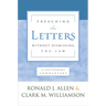 Preaching the Letters Without Dismissing the Law: A Lectionary Commentary