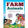 Farm Animals: Coloring Book: 40+ Farm Animal Coloring Pages