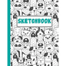 Sketchbook: Puppies Everywhere Sketchbook For Kids