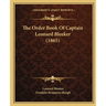 The Order Book Of Captain Leonard Bleeker (1865)