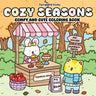 Cozy Seasons: Comfy and Cute Coloring Book for Kids and Adults