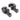 Set of 2: Universal Car Vehicle Back Seat Headrest Hanger Holder Hook