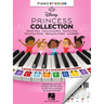 Piano-By-Color - Disney Princess Collection: Color-Coded Notation with Matching Stickers Make Playing Songs from Favorite Disney Princeeses Super Easy