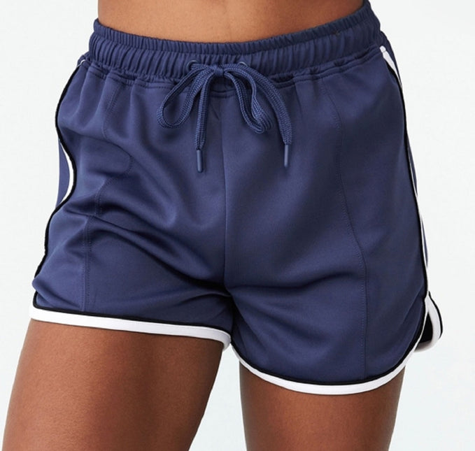 COTTON ON Women's Retro Gym Shorts Blue by Steals