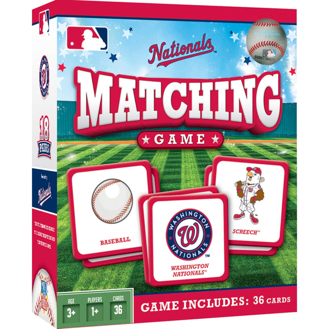 Washington Nationals Matching Game by MasterPieces Puzzle Company INC