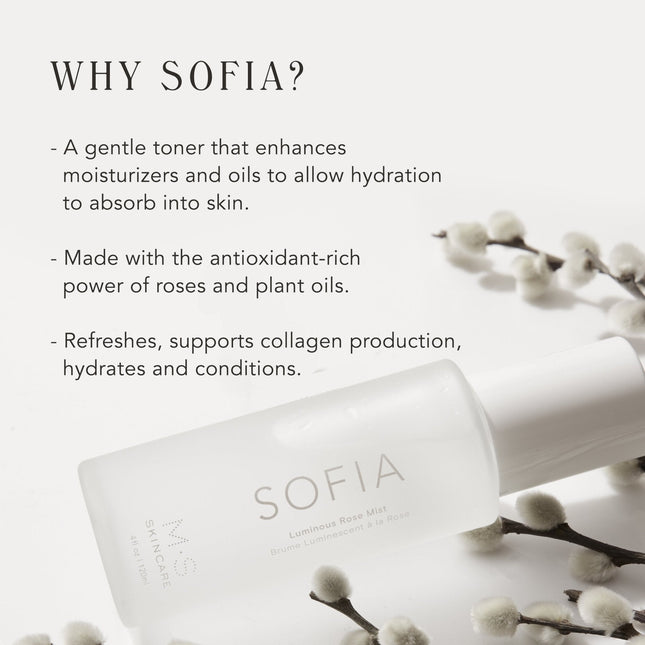 SOFIA | Luminous Rose Mist by M.S. Skincare