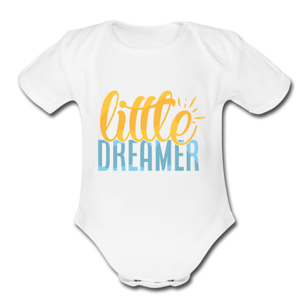 Little Dreamer Baby Bodysuit by Tshirt Unlimited