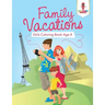 Family Vacations: Girls Coloring Book Age 8